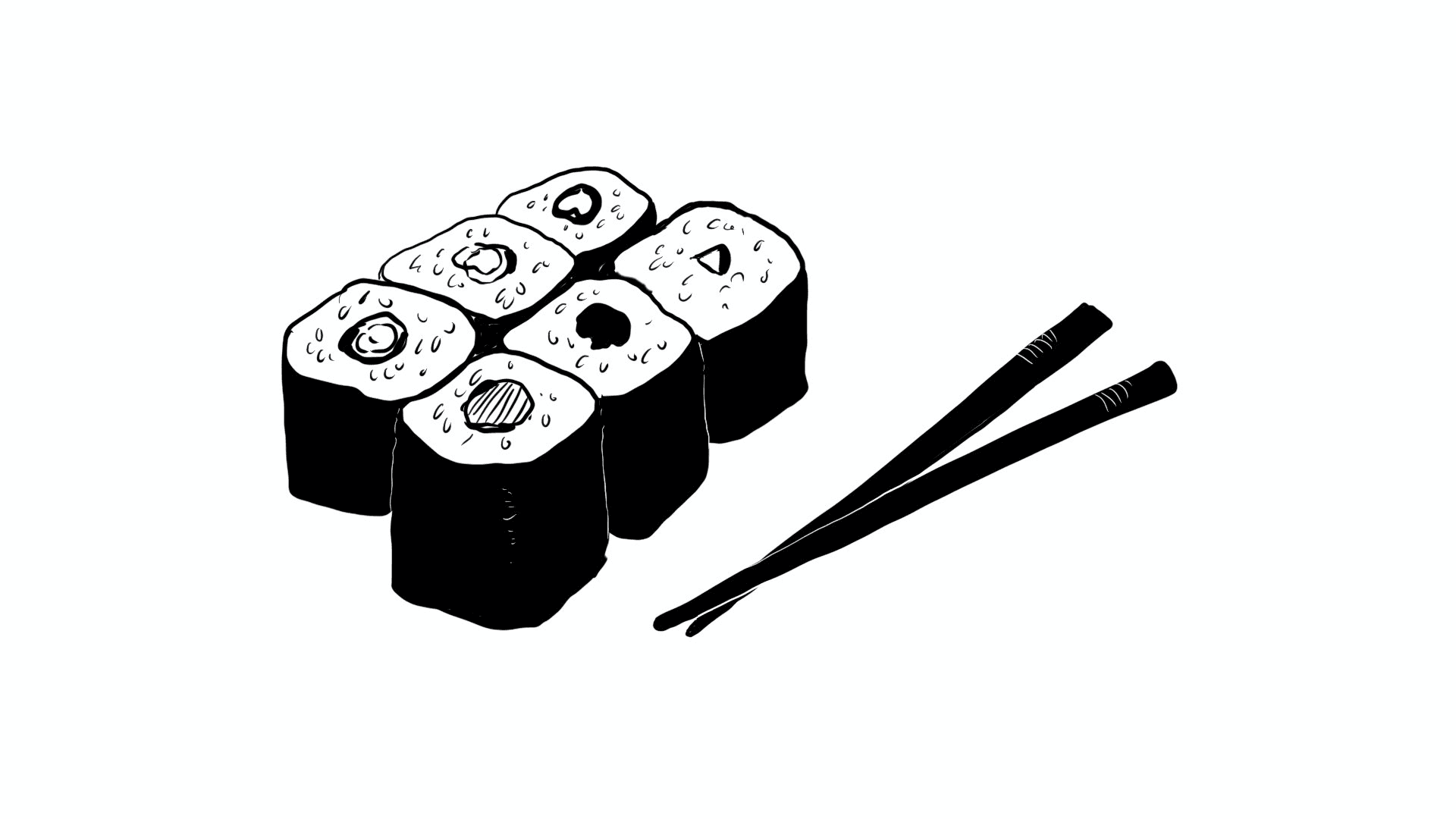 Si el sushi es japonés, ¿por qué se come con palitos chinos?